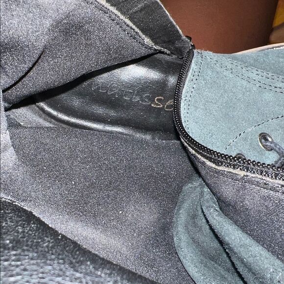 Matisse Lance Dark Green Combat Ankle Boots - Picture 4 of 5